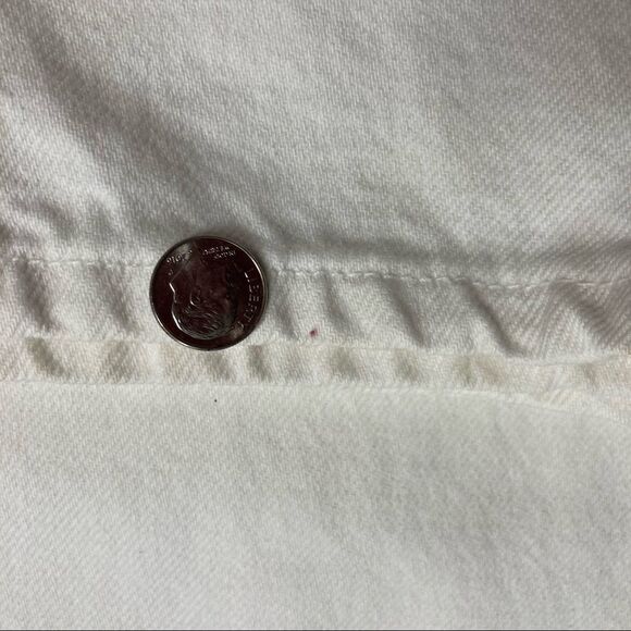 LEVIS Vintage 512 Slim fit tapered leg White‎ Size 12 Mis-M,Made in USA 3/2000 - Picture 12 of 13